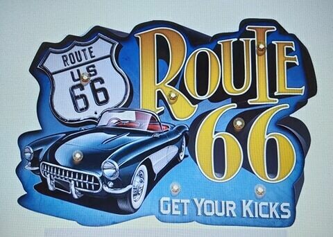 garage Chevrolet Corvette 1957 &quot; SUR COMMANDE &quot;