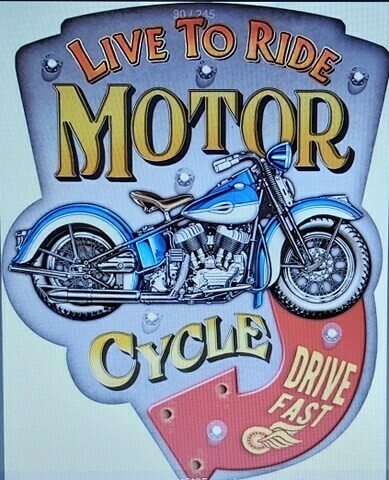 garage motorcycle ( Harley Davidson) &quot; SUR COMMANDE &quot;