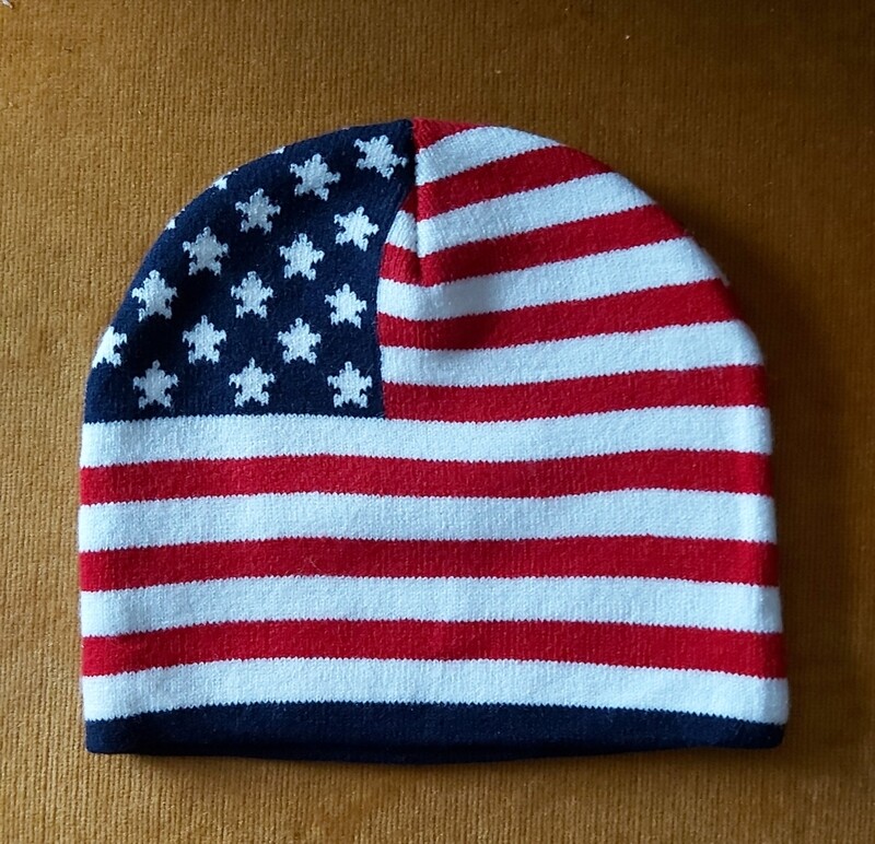 Bonnet drapeau américain
