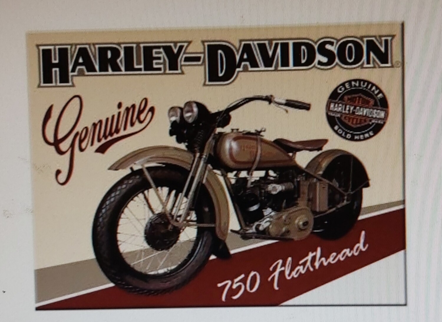 Magnette harley-Davidson garage 