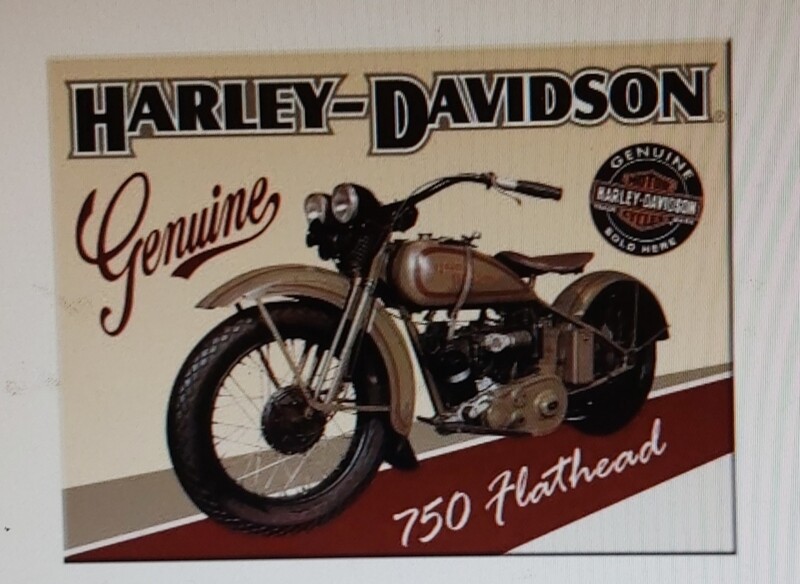 Magnette harley-Davidson garage 