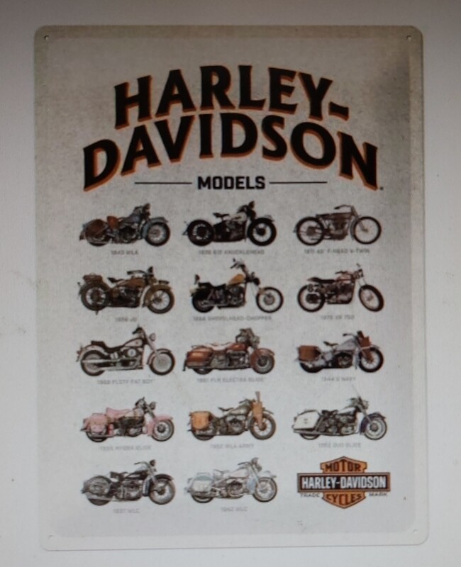 Harley Davidson modèles