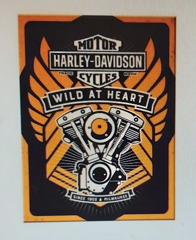 Magnette harley-Davidson garage 