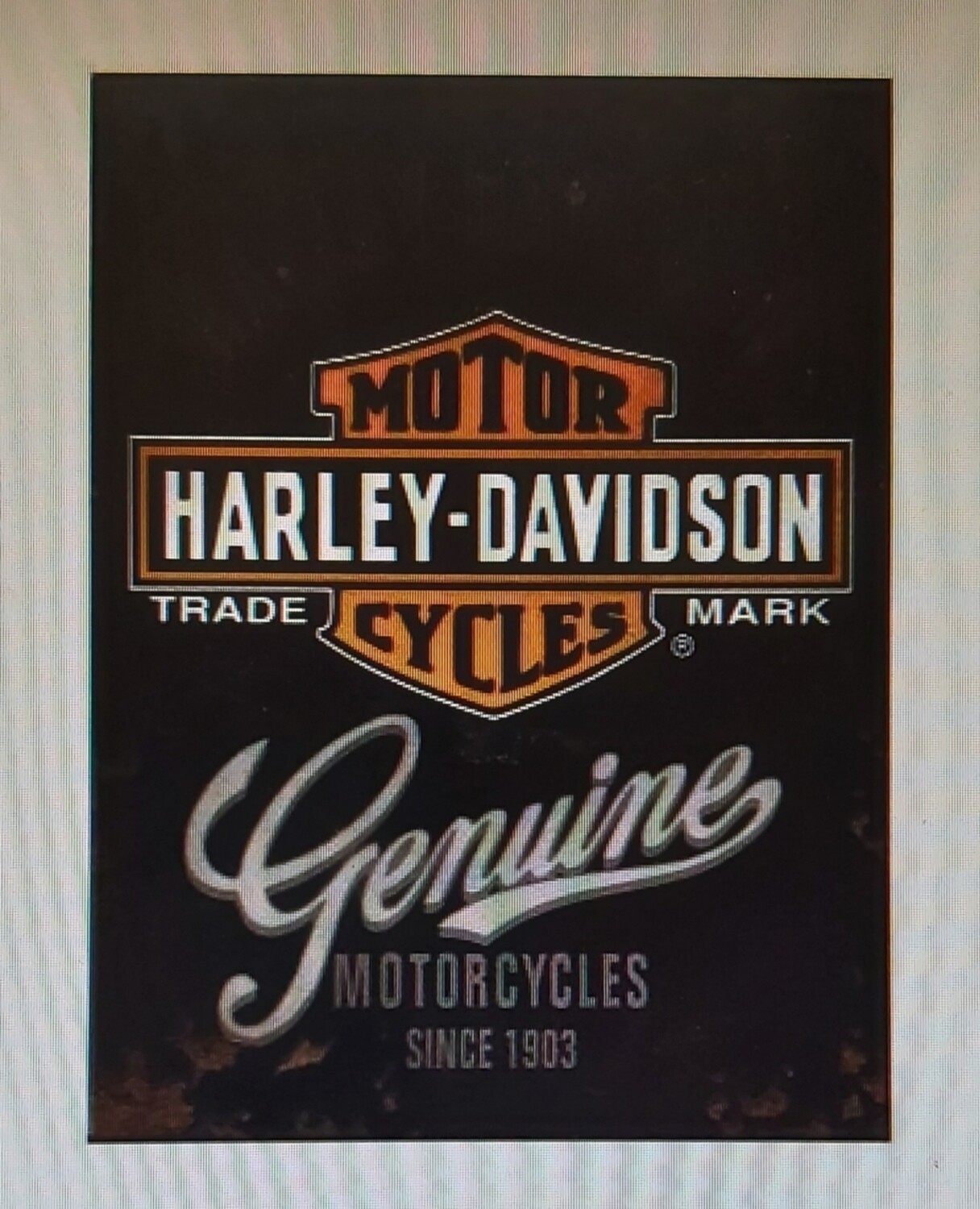 Magnette harley-Davidson garage 