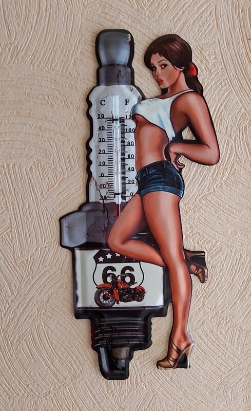 Thermomètre bougie pin&#39;up