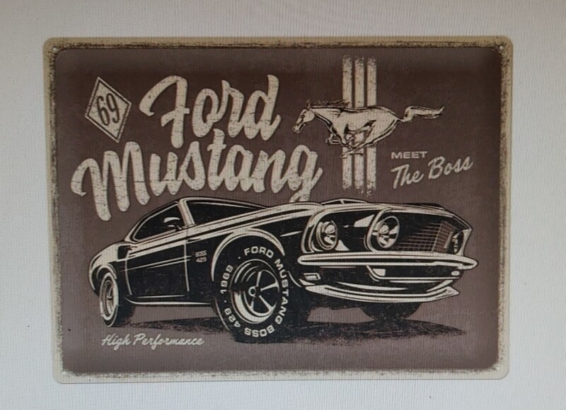 Garage Ford Mustang BOSS 429 de 1969