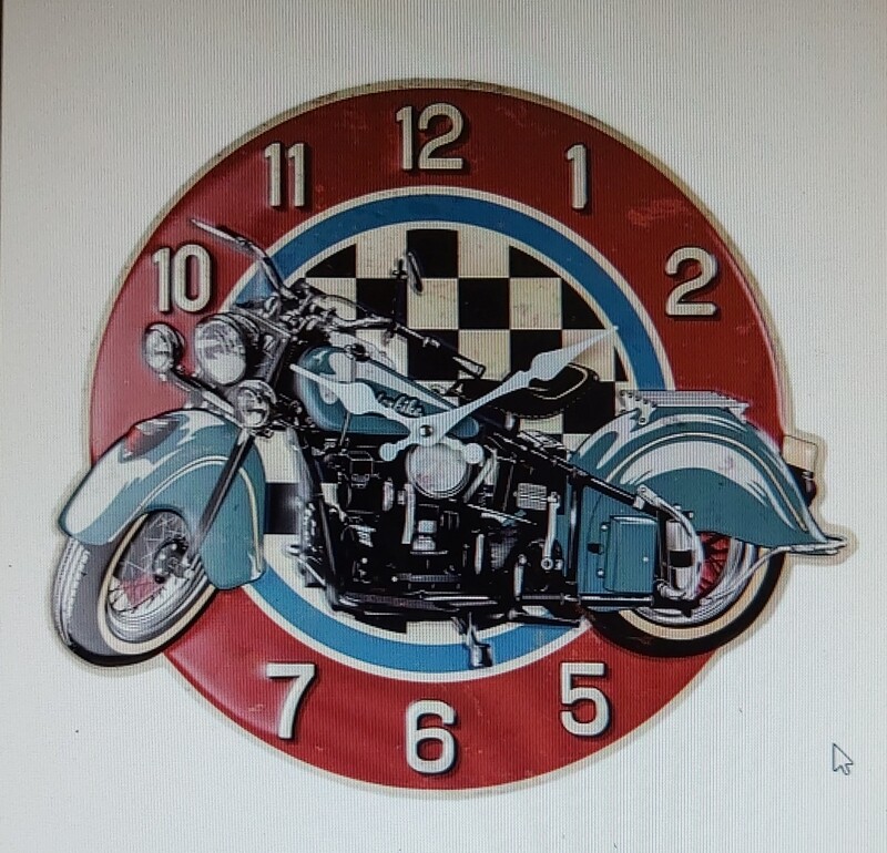 Horloge moto