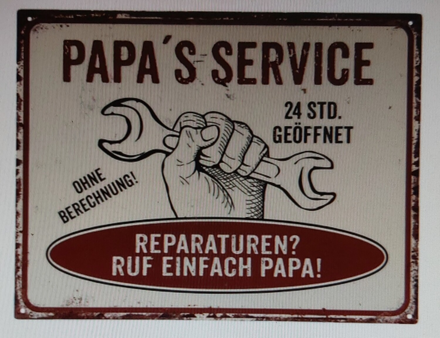 Papa&#39;s service garage