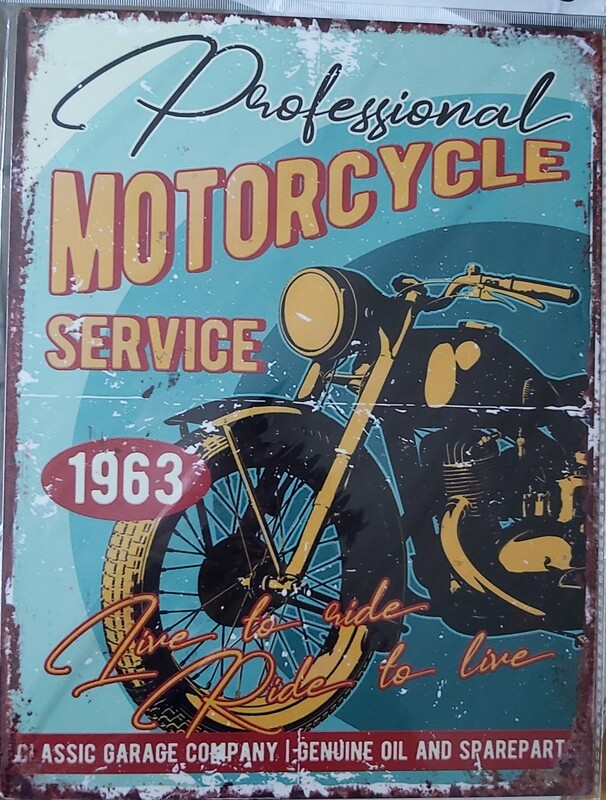 Motorcycle service 1963