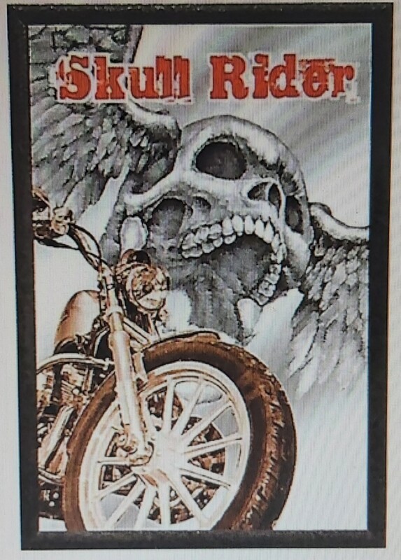 Moto skull rider
