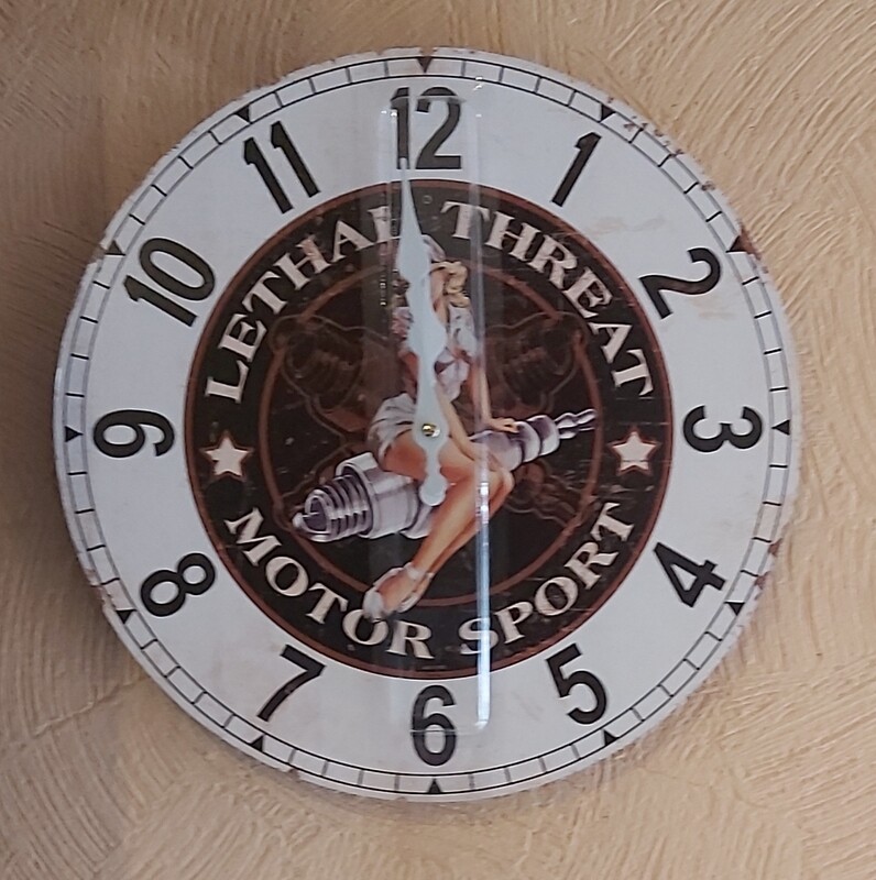 Horloge motor sport