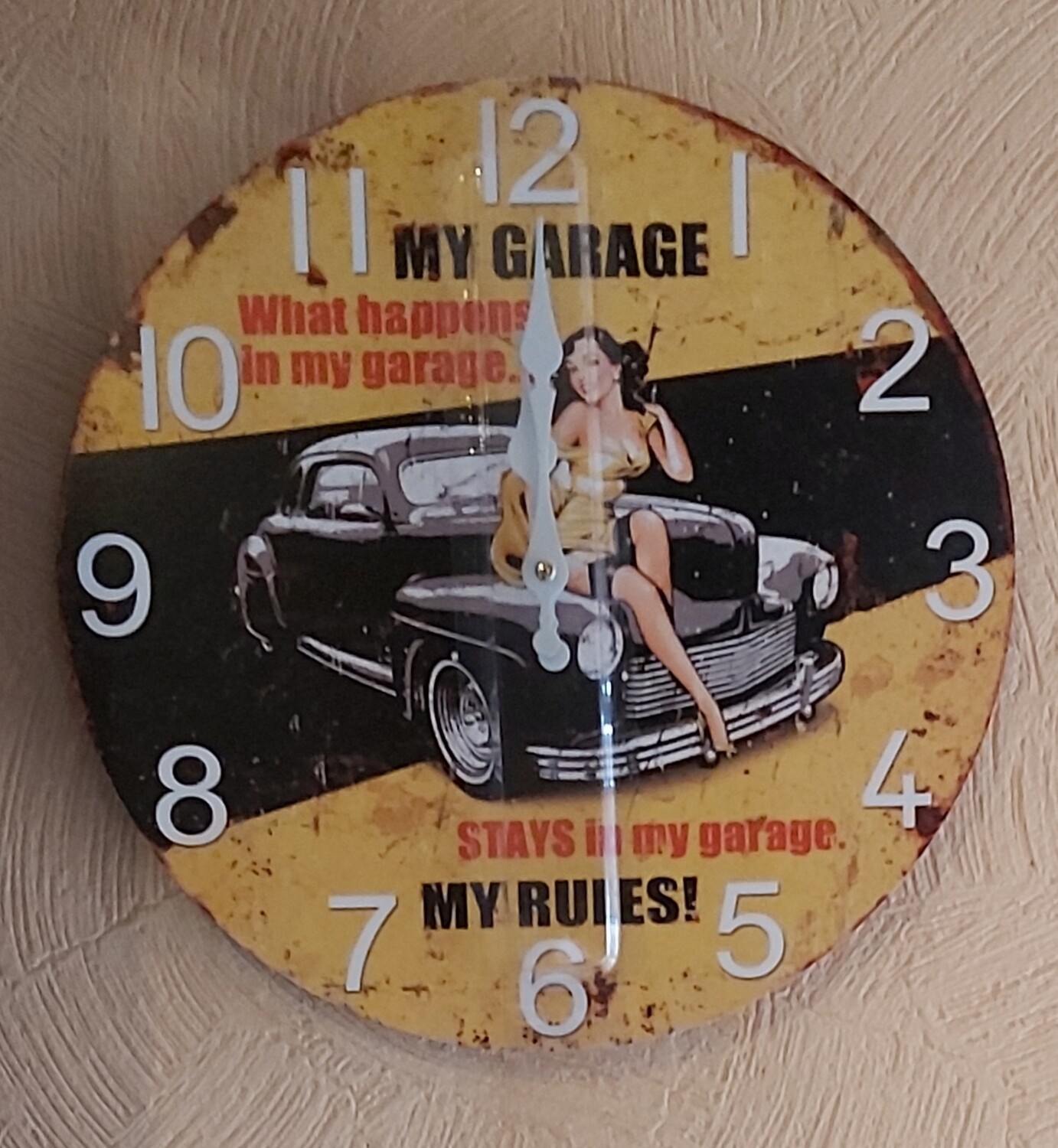 Horloge my garage