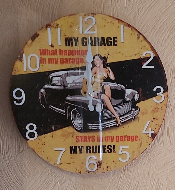 Horloge my garage