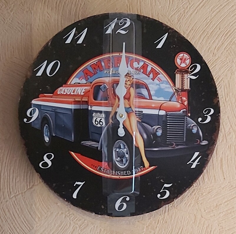 Horloge RT66 gasoline camion citerne 
