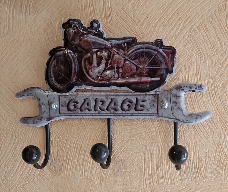 Portes serviettes ou Portes manteau moto clé
