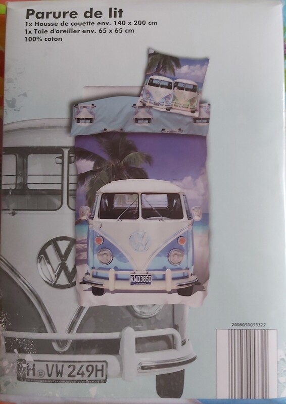 Parure de lit vw combi