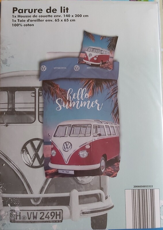 Parure de lit vw combi