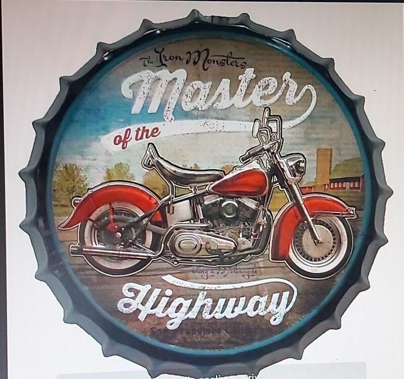 Capsule garage moto (Harley Davidson)