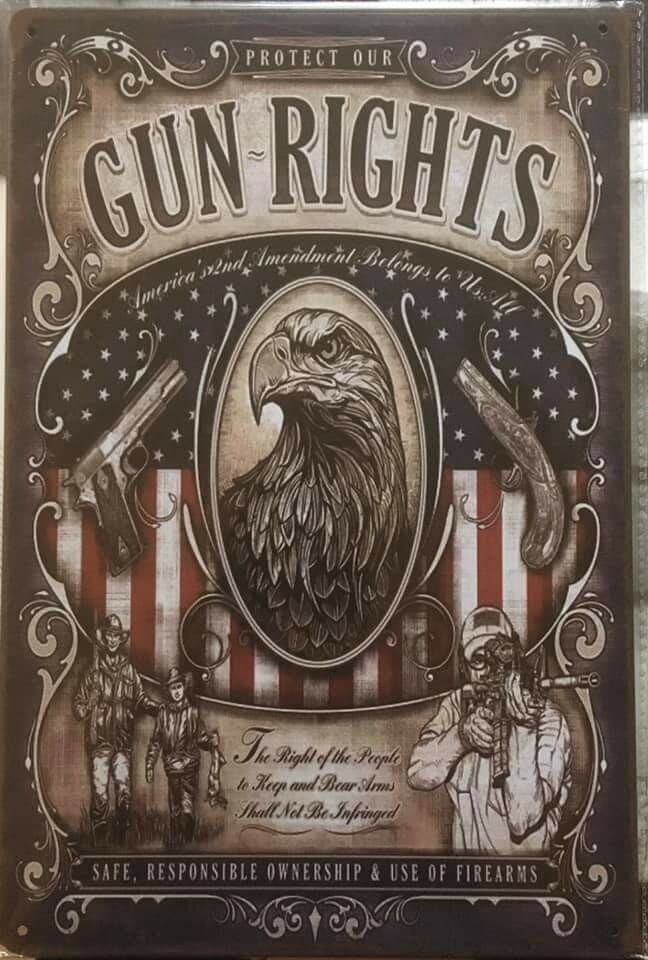 Plaque gun rights