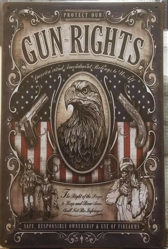 Plaque gun rights
