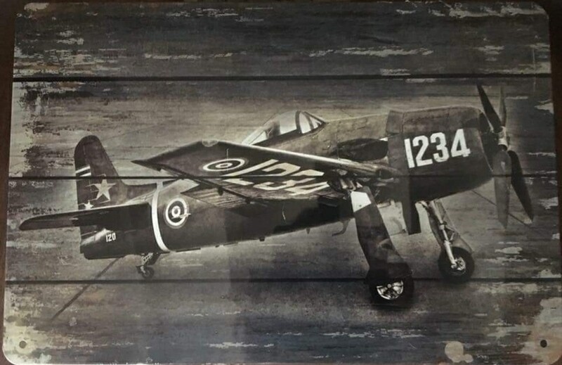 Plaque avion 1234