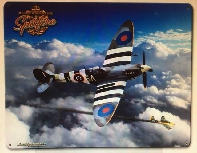 Plaque spitfire