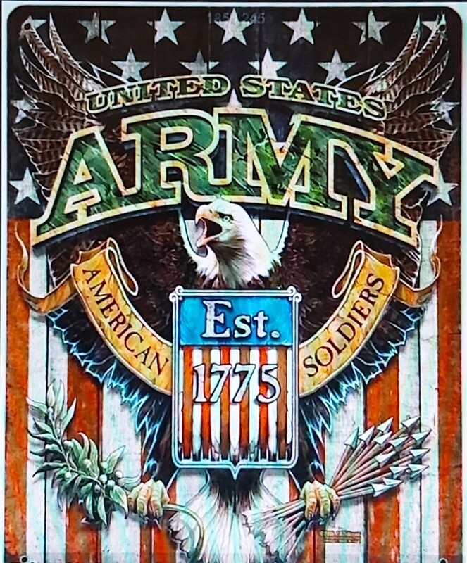 Plaque army 1775