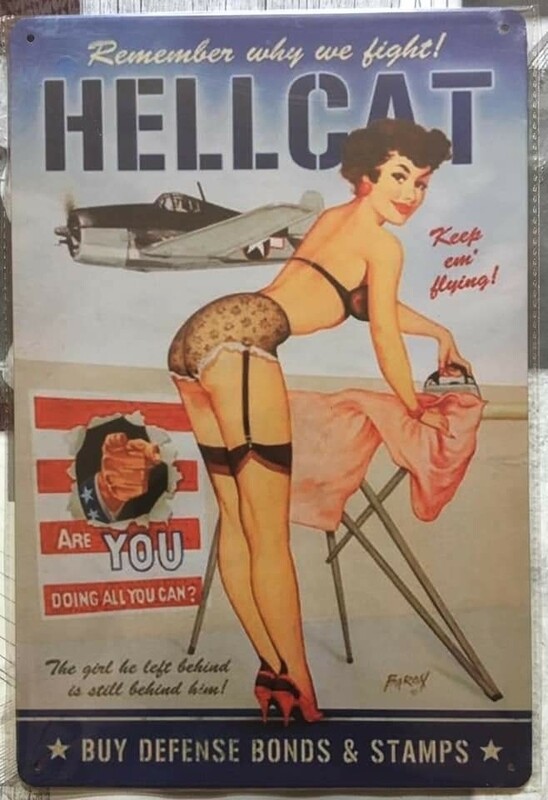 Plaque hellcat 