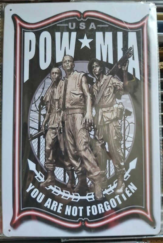 Plaque pow mia