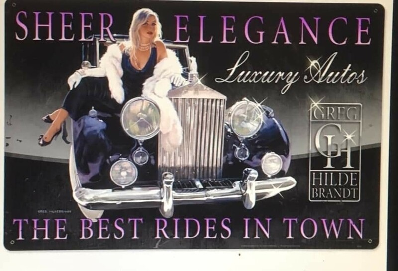 Plaque voiture sheer élégance