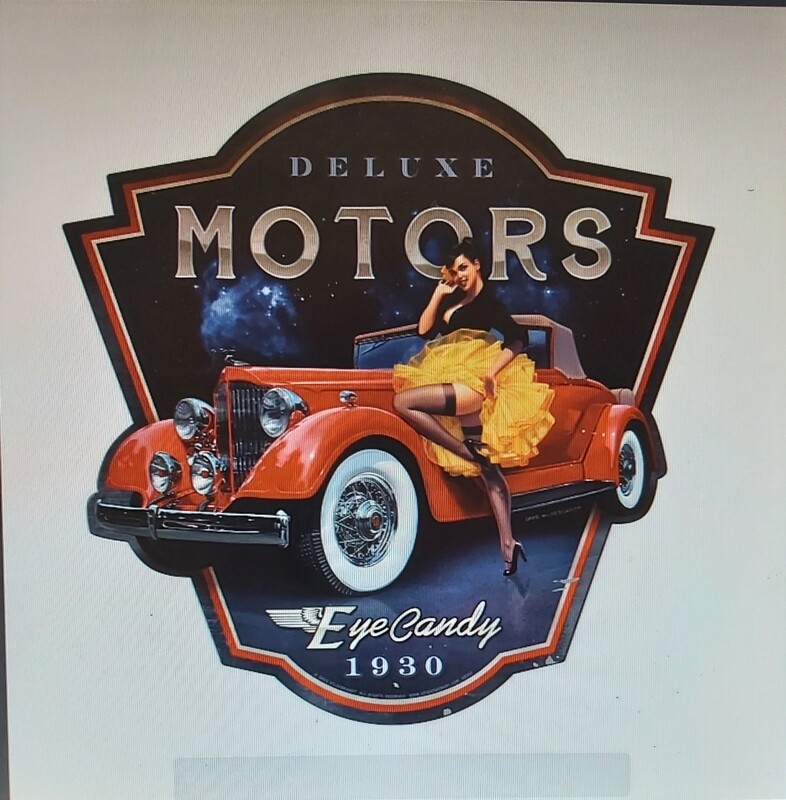 Plaque deluxe motors