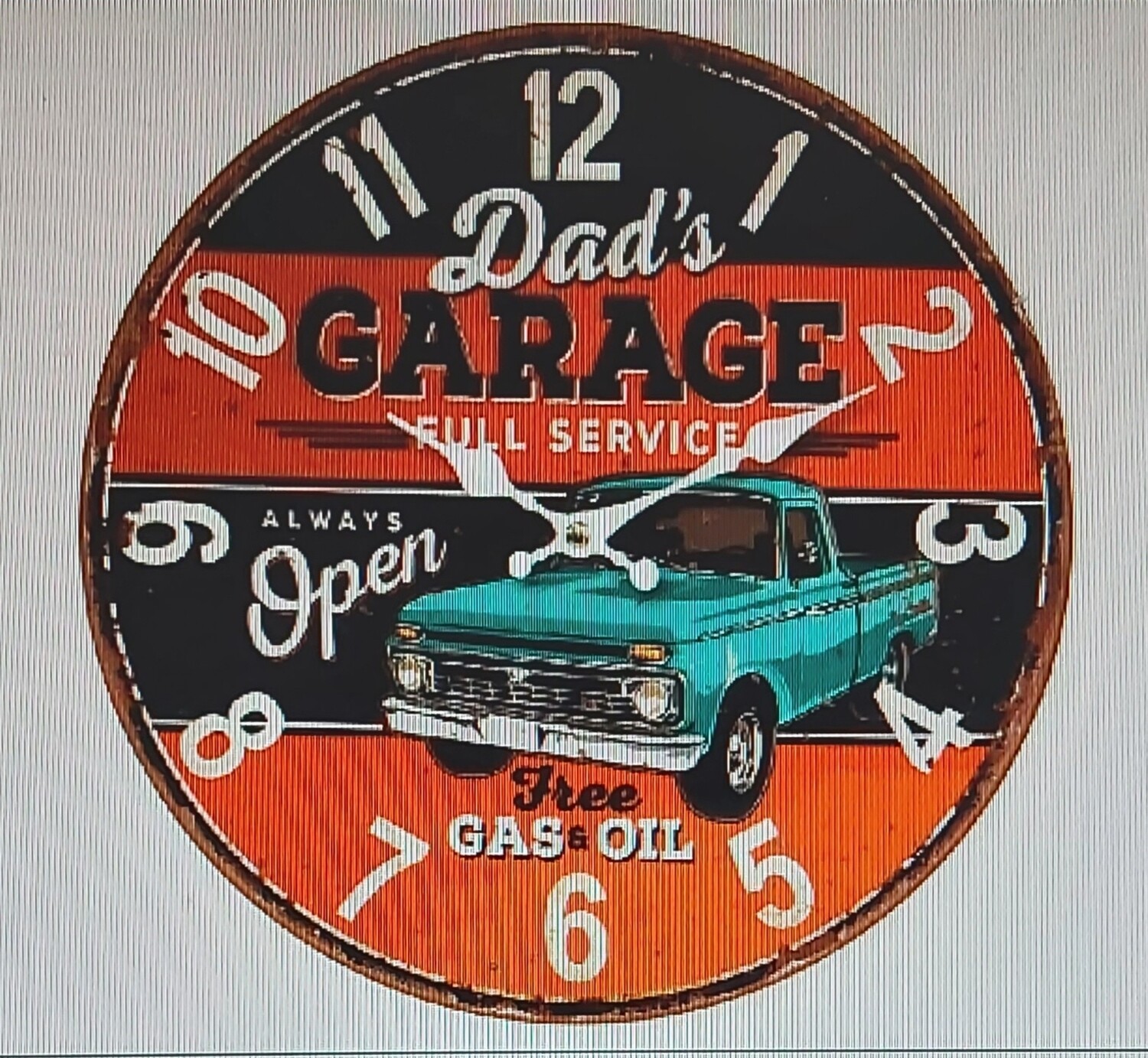 horloge dad&#39;s garage