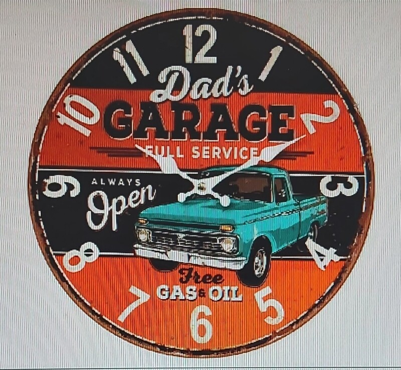 horloge dad&#39;s garage