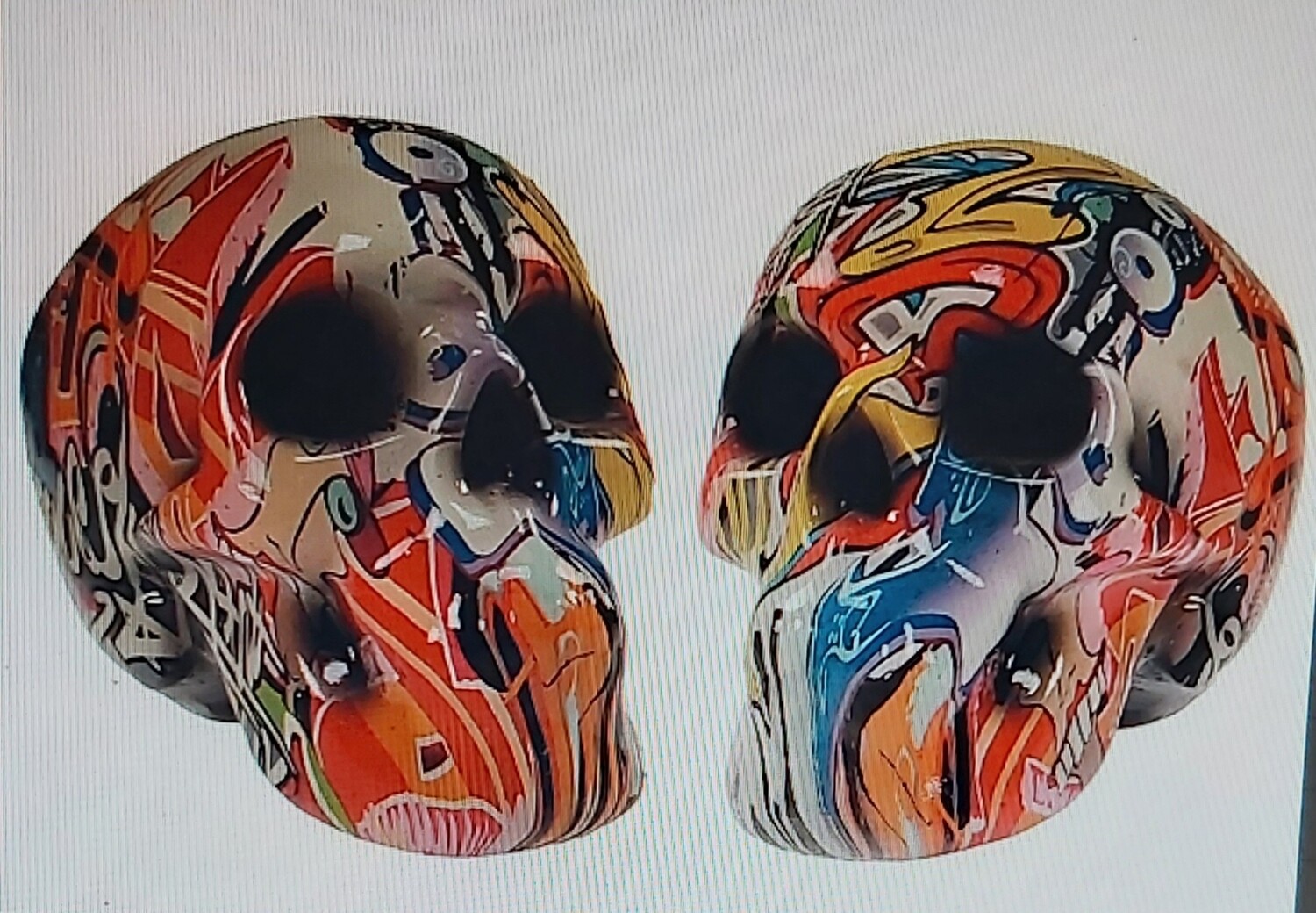 posture tête de mort