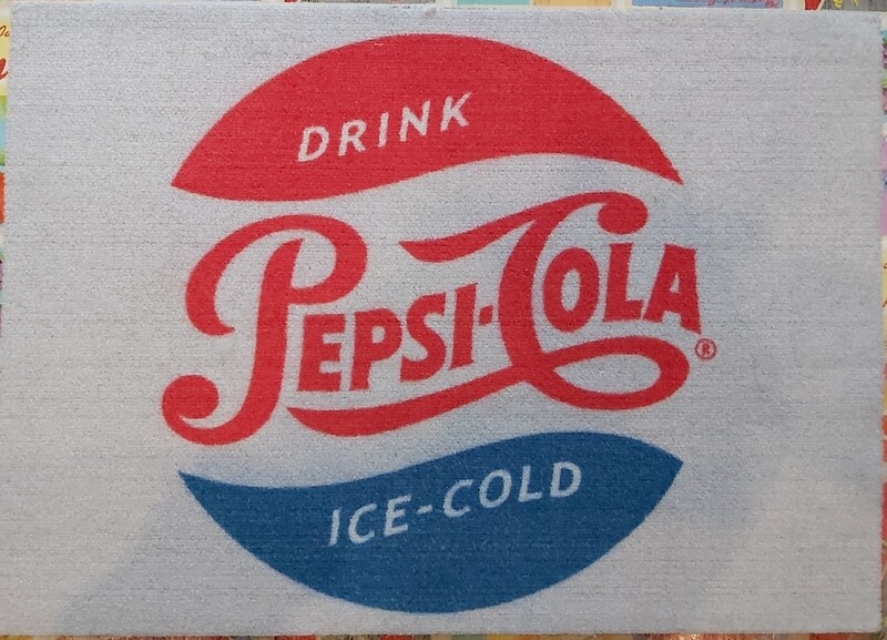 tapis rétro Pepsi