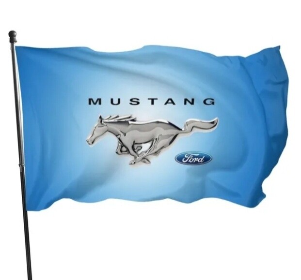 Drapeau Mustang 5