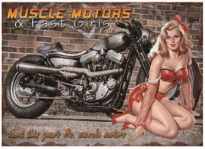 moto pin&#39;up muscle motors