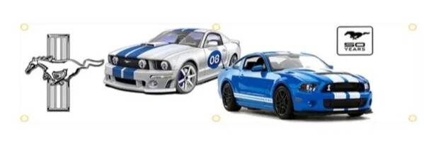 Drapeau Mustang 3