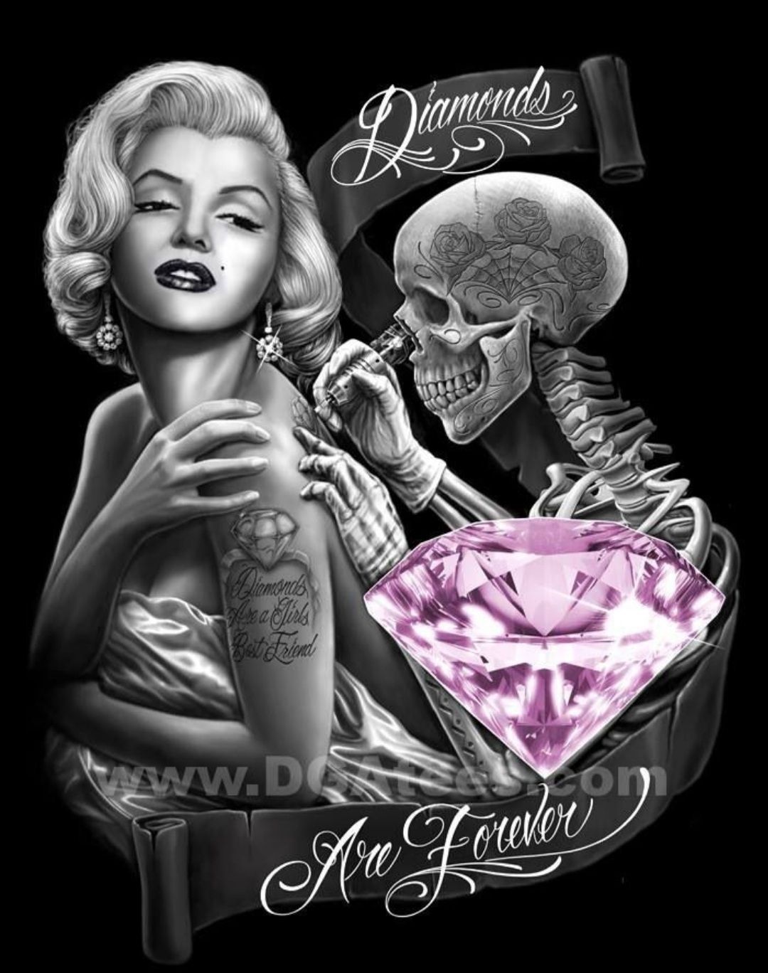 Marylin Monroe diamonds are forever