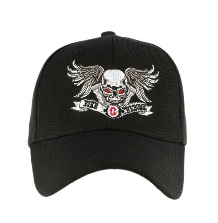 tête de mort ailes
