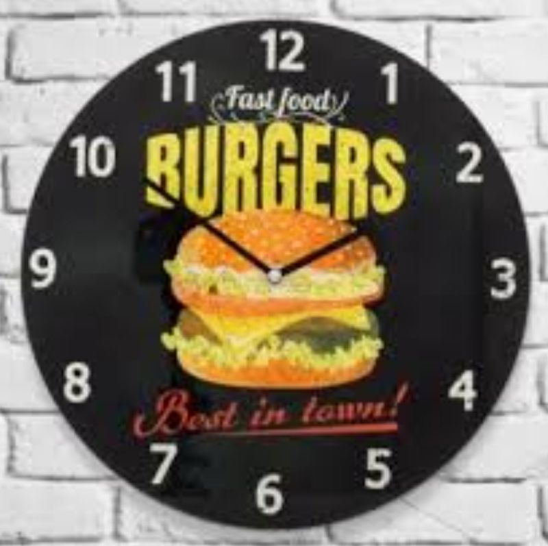 Horloge burgers
