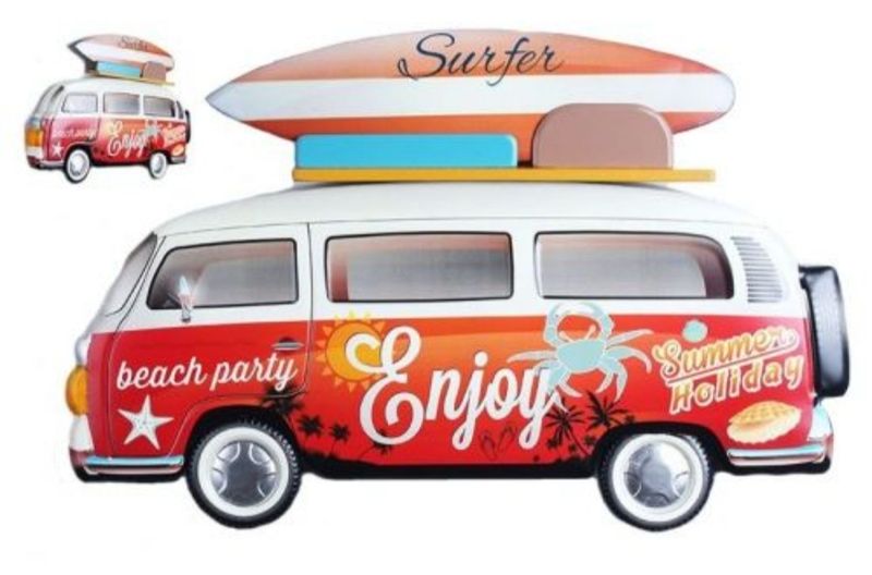 vw combi rouge
