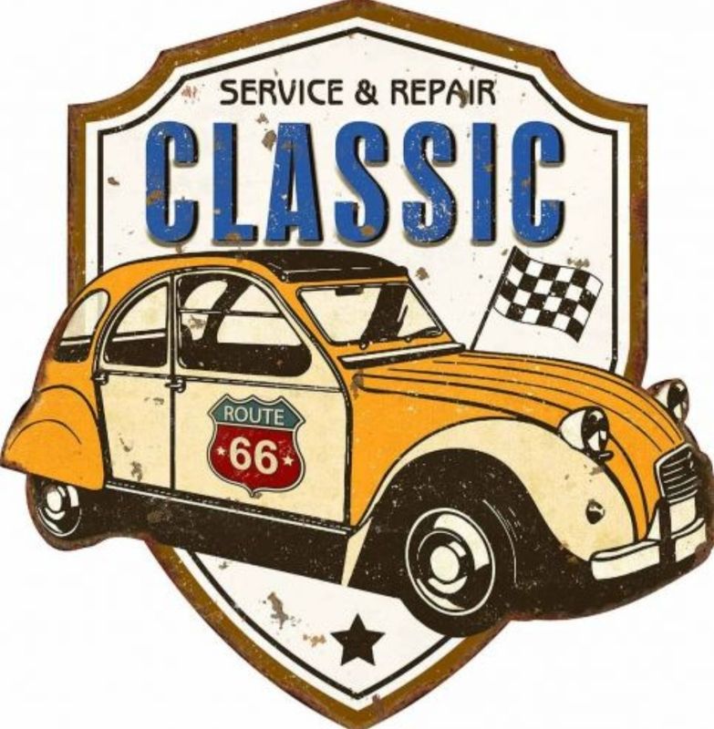 garage voiture 2cv classic