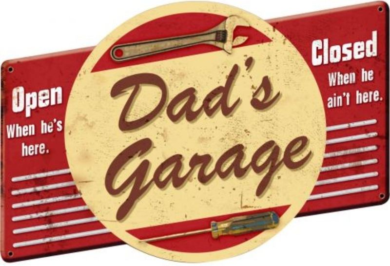 dad&#39;s garage