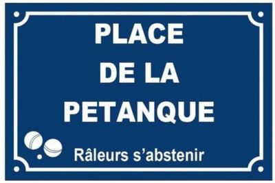 place de la pétanque