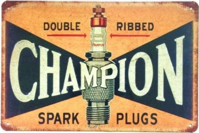 bougie Champion jaune