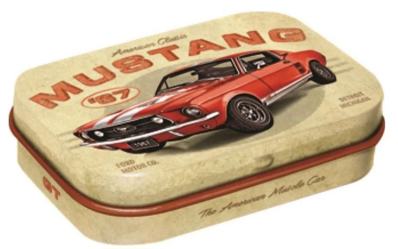 Grande boîte de pastilles Mustang 1967