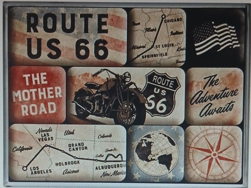 Boîte de 9 aimants RT66