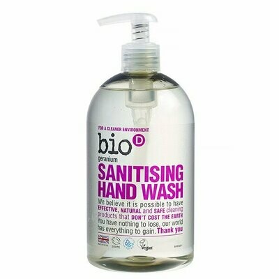 Bio-D Santisiting Hand Wash Geranium 500ml