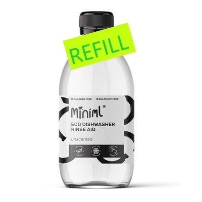 Miniml Rinse Aid 750 ml Unscented REFILL